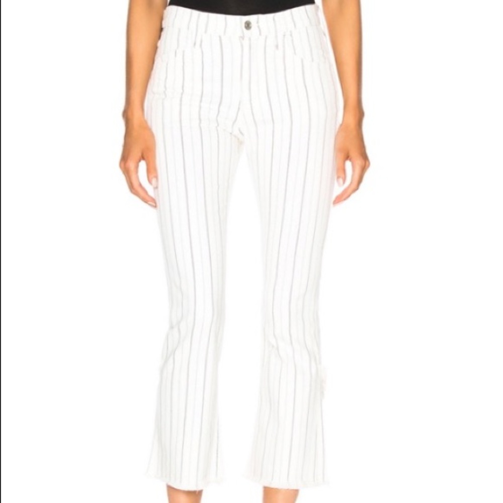 Citizen of Humanity cropped frayed jeans